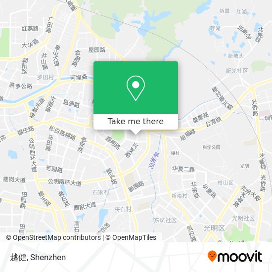 越健 map