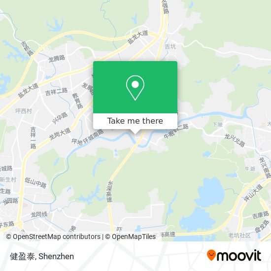 健盈泰 map