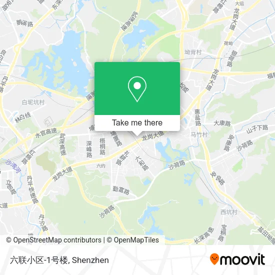 六联小区-1号楼 map