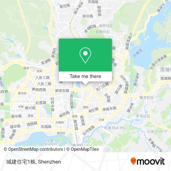 城建住宅1栋 map