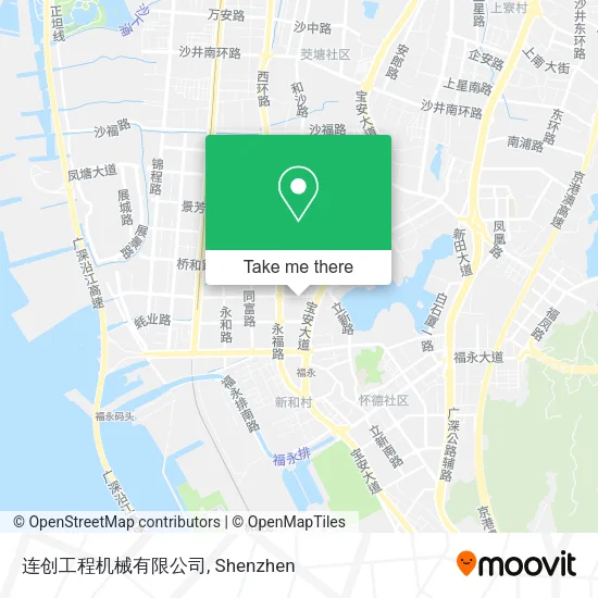 连创工程机械有限公司 map