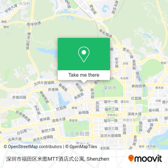 深圳市福田区米图MTT酒店式公寓 map