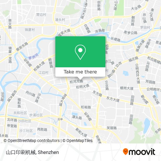 山口印刷机械 map