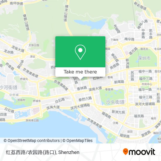 红荔西路/农园路(路口) map