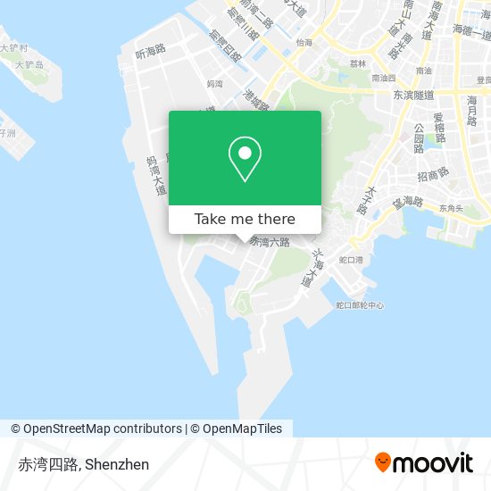 赤湾四路 map