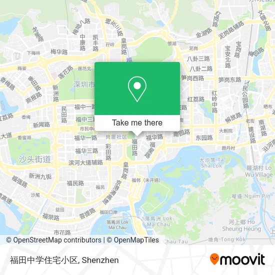 福田中学住宅小区 map
