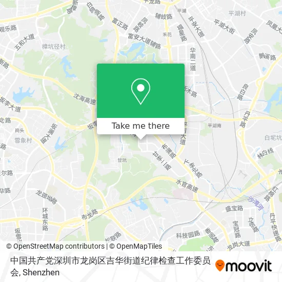 中国共产党深圳市龙岗区吉华街道纪律检查工作委员会 map