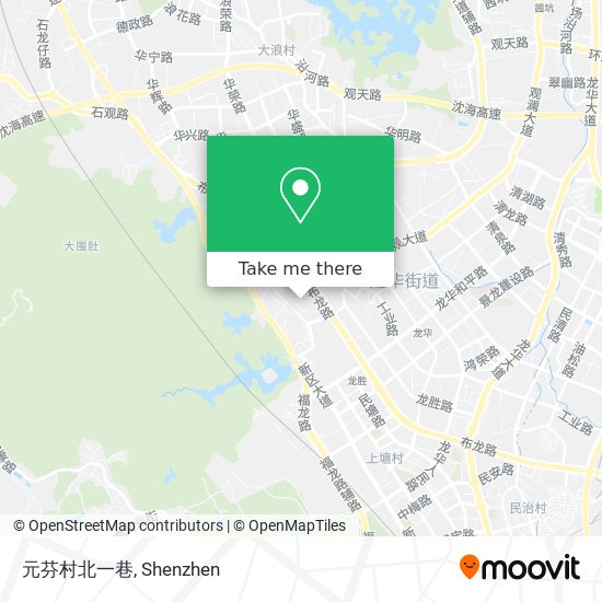 元芬村北一巷 map