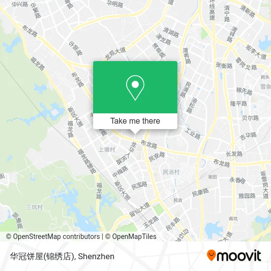 华冠饼屋(锦绣店) map