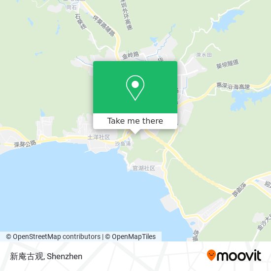 新庵古观 map