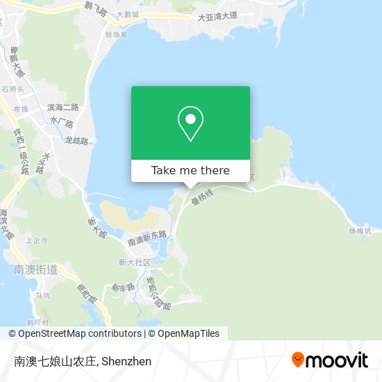 南澳七娘山农庄 map