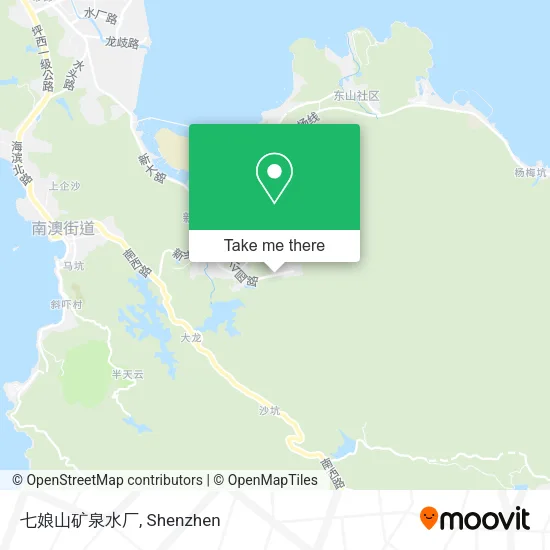 七娘山矿泉水厂 map