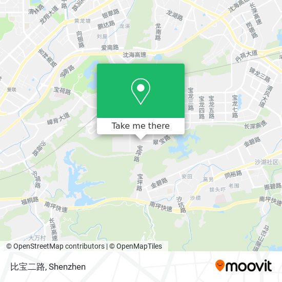 比宝二路 map