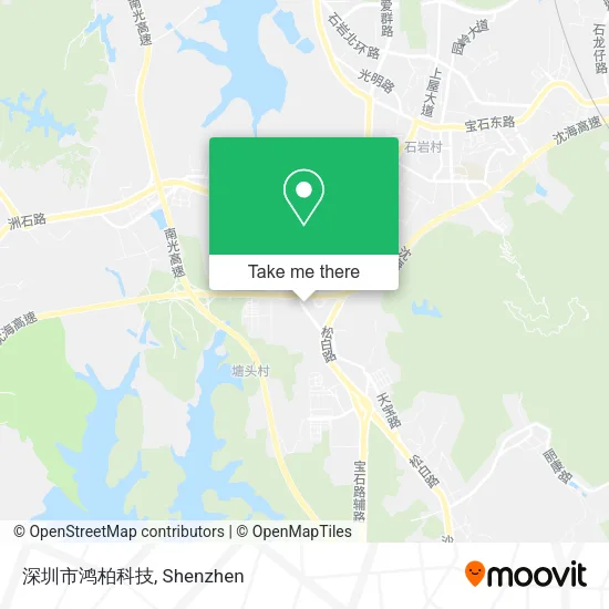 深圳市鸿柏科技 map