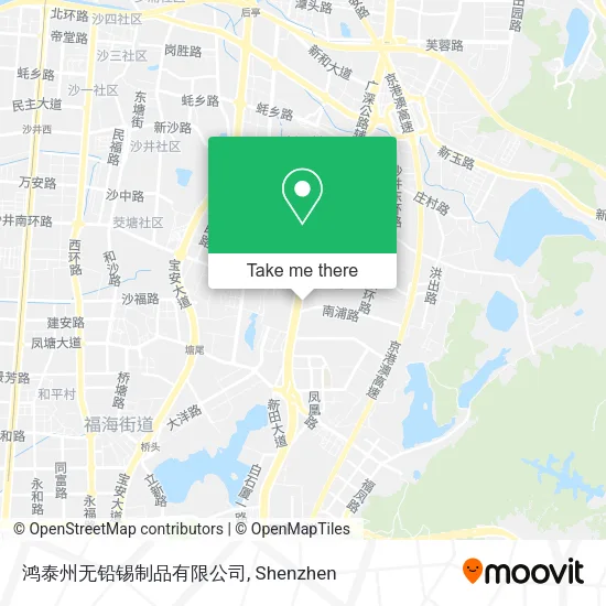 鸿泰州无铅锡制品有限公司 map