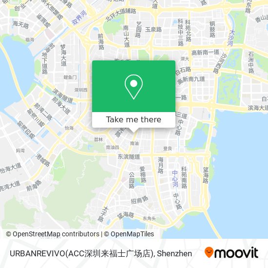 URBANREVIVO(ACC深圳来福士广场店) map