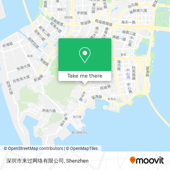 深圳市来过网络有限公司 map