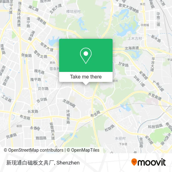新现通白磁板文具厂 map