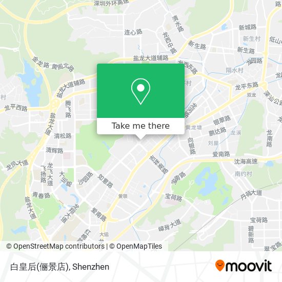 白皇后(俪景店) map