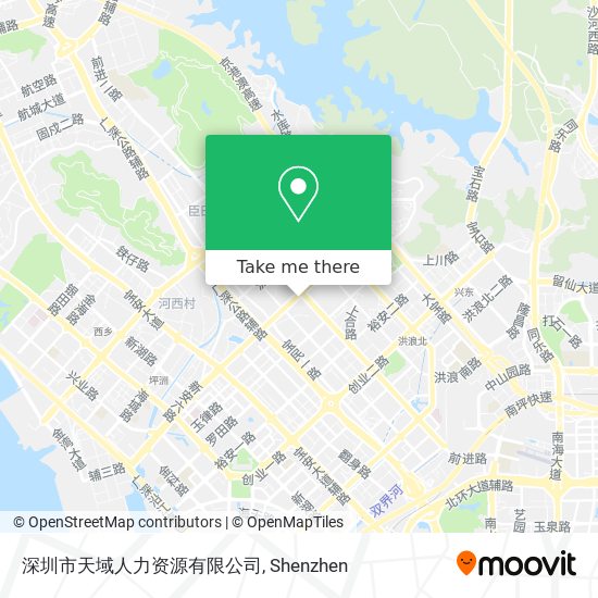 深圳市天域人力资源有限公司 map