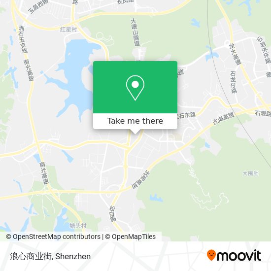 浪心商业街 map