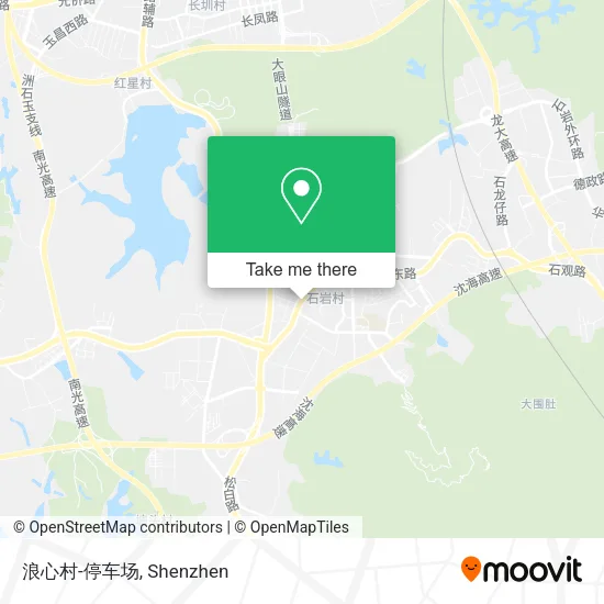 浪心村-停车场 map