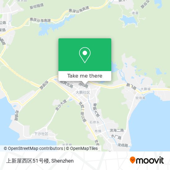 上新屋西区51号楼 map