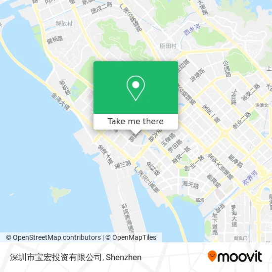 深圳市宝宏投资有限公司 map