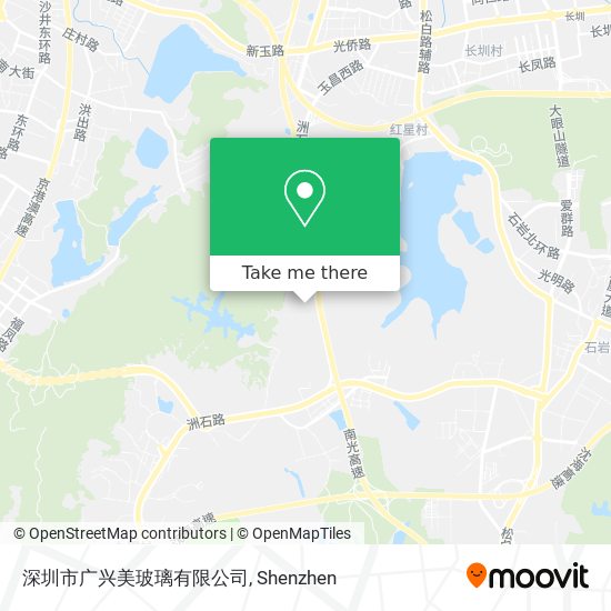 深圳市广兴美玻璃有限公司 map