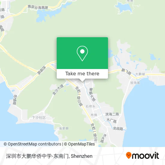 深圳市大鹏华侨中学-东南门 map