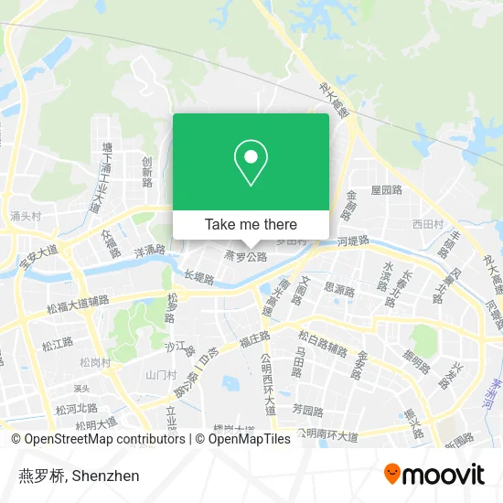 燕罗桥 map