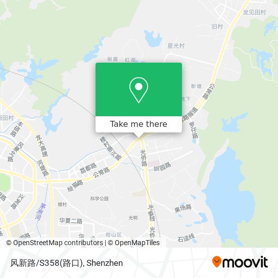 风新路/S358(路口) map