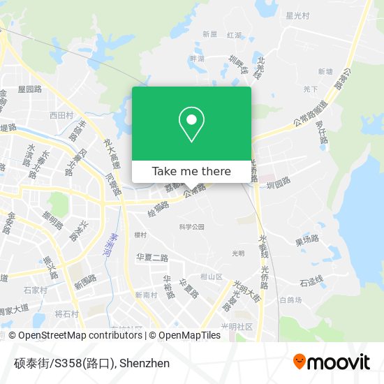 硕泰街/S358(路口) map