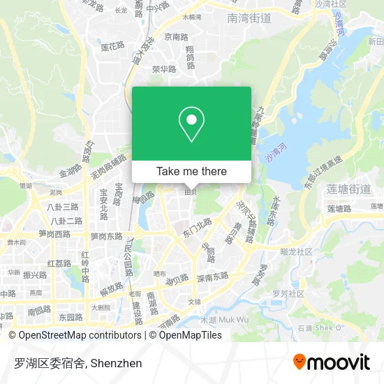 罗湖区委宿舍 map