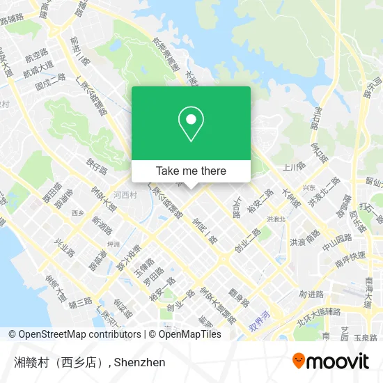 湘赣村（西乡店） map