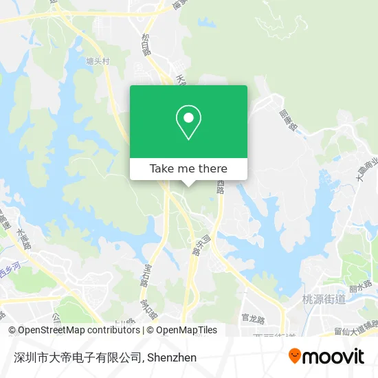 深圳市大帝电子有限公司 map