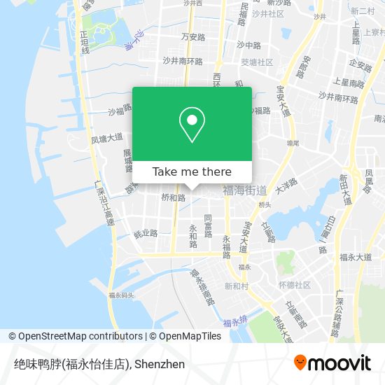 绝味鸭脖(福永怡佳店) map