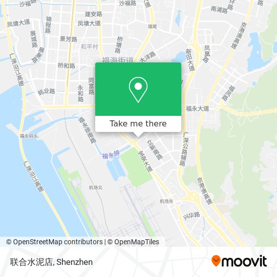 联合水泥店 map