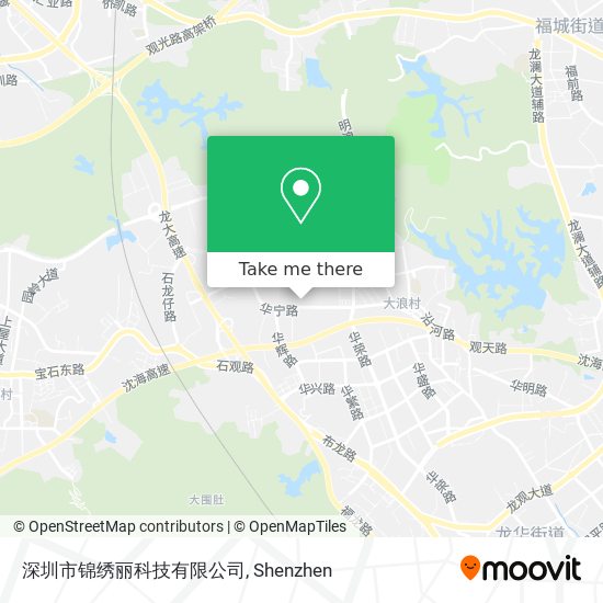 深圳市锦绣丽科技有限公司 map
