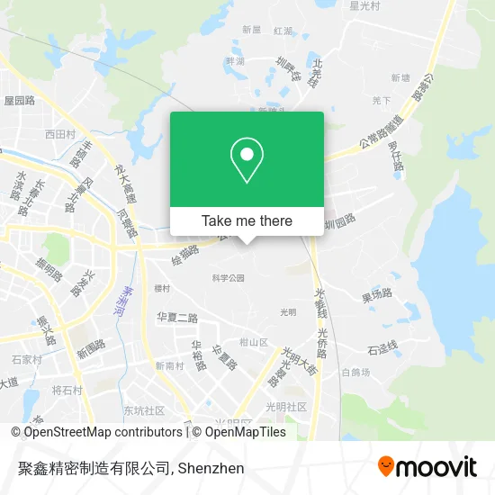 聚鑫精密制造有限公司 map