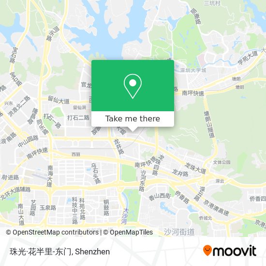 珠光·花半里-东门 map