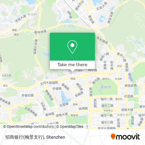 招商银行(梅景支行) map