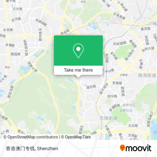 香港澳门专线 map