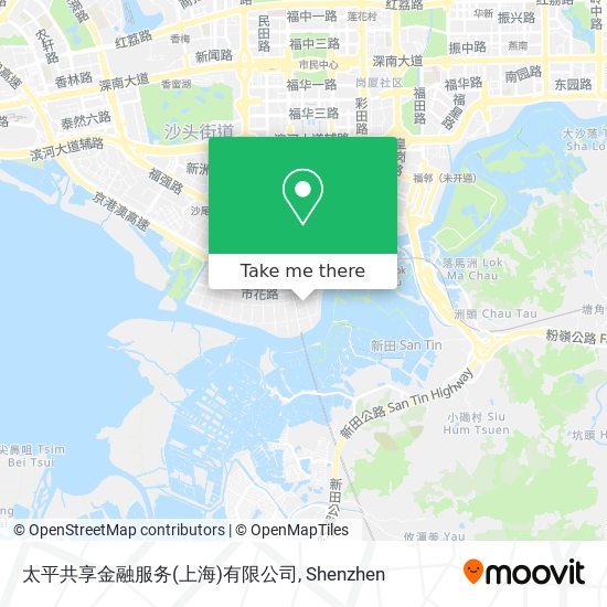 太平共享金融服务(上海)有限公司 map
