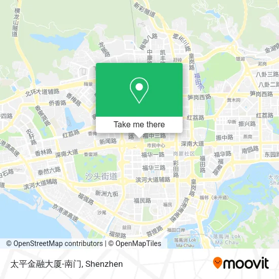 太平金融大厦-南门 map