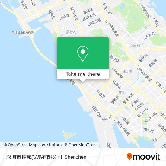 深圳市楠曦贸易有限公司 map
