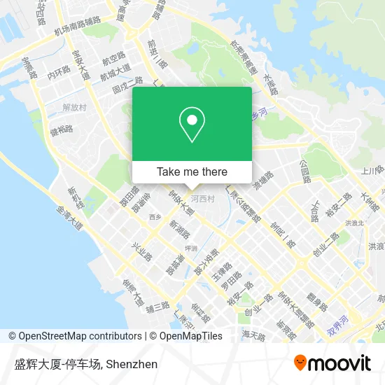 盛辉大厦-停车场 map