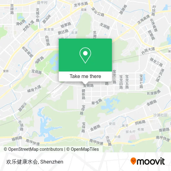 欢乐健康水会 map
