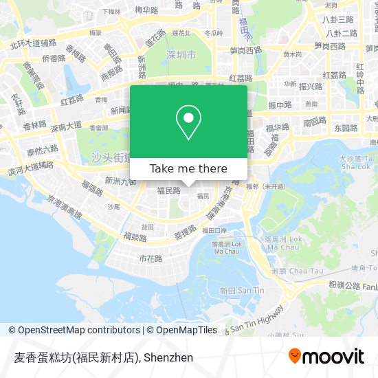 麦香蛋糕坊(福民新村店) map