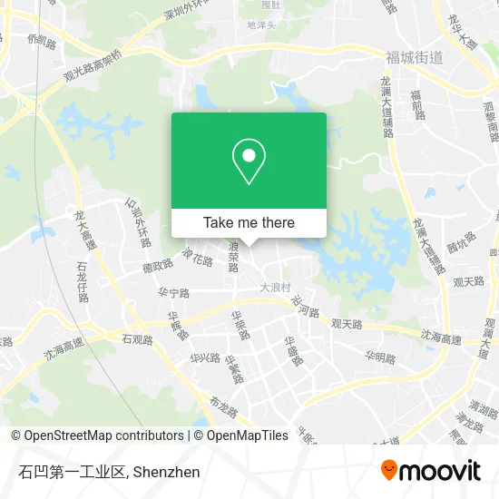 石凹第一工业区 map